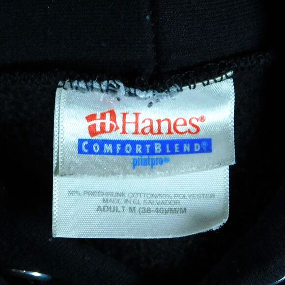 Wiz Khalifa Taylor Gang Logo Hoodie Size M Black Red Spellout - Picture 3 of 4